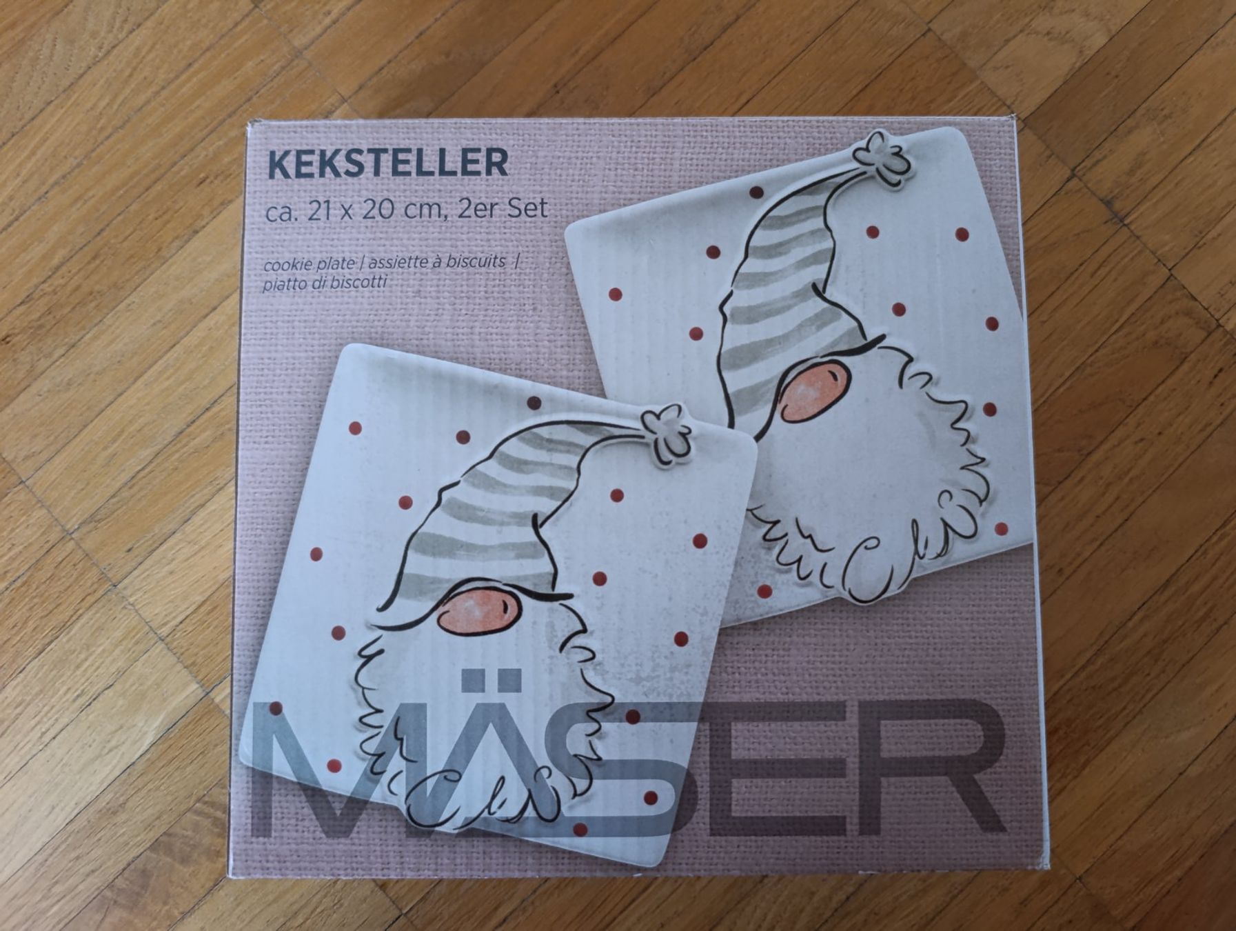 Piatti: 2er Set Keksteller, neu – Nuovo e nell'imballaggio originale da Zürich venduto da ShadowVorlon 1