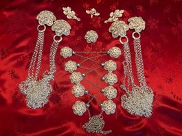 Tracht, Trachtenschmuck, Berner Tracht, Silber gestempelt