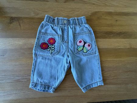 Jeans Hose Kinder von 3-6 Monate mit Motiven