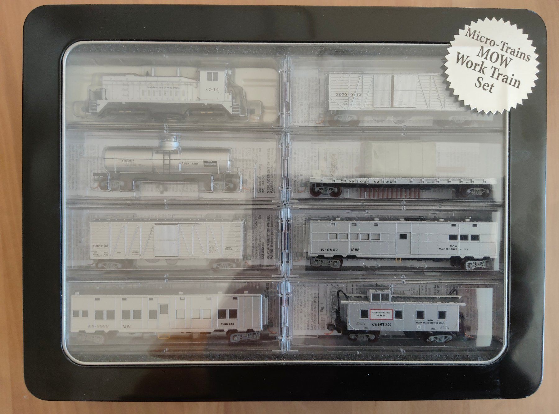 Modellini di ferrovie: Micro-Trains MOW Train Set – Usato da Siebnen venduto da han_xck2