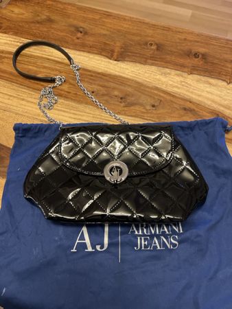 Armani Jeans AJ Lackleder Tasche