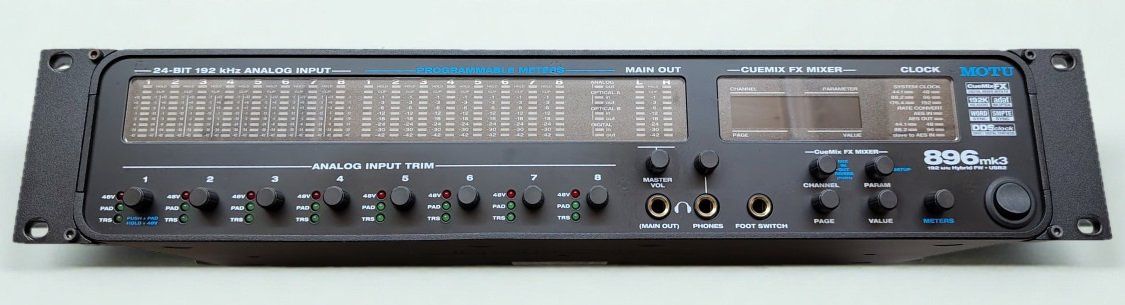 Console di mixaggio: Motu 896mk3 Hybrid - Digital Mixer – Usato da Schaanwald venduto da OPC432 2