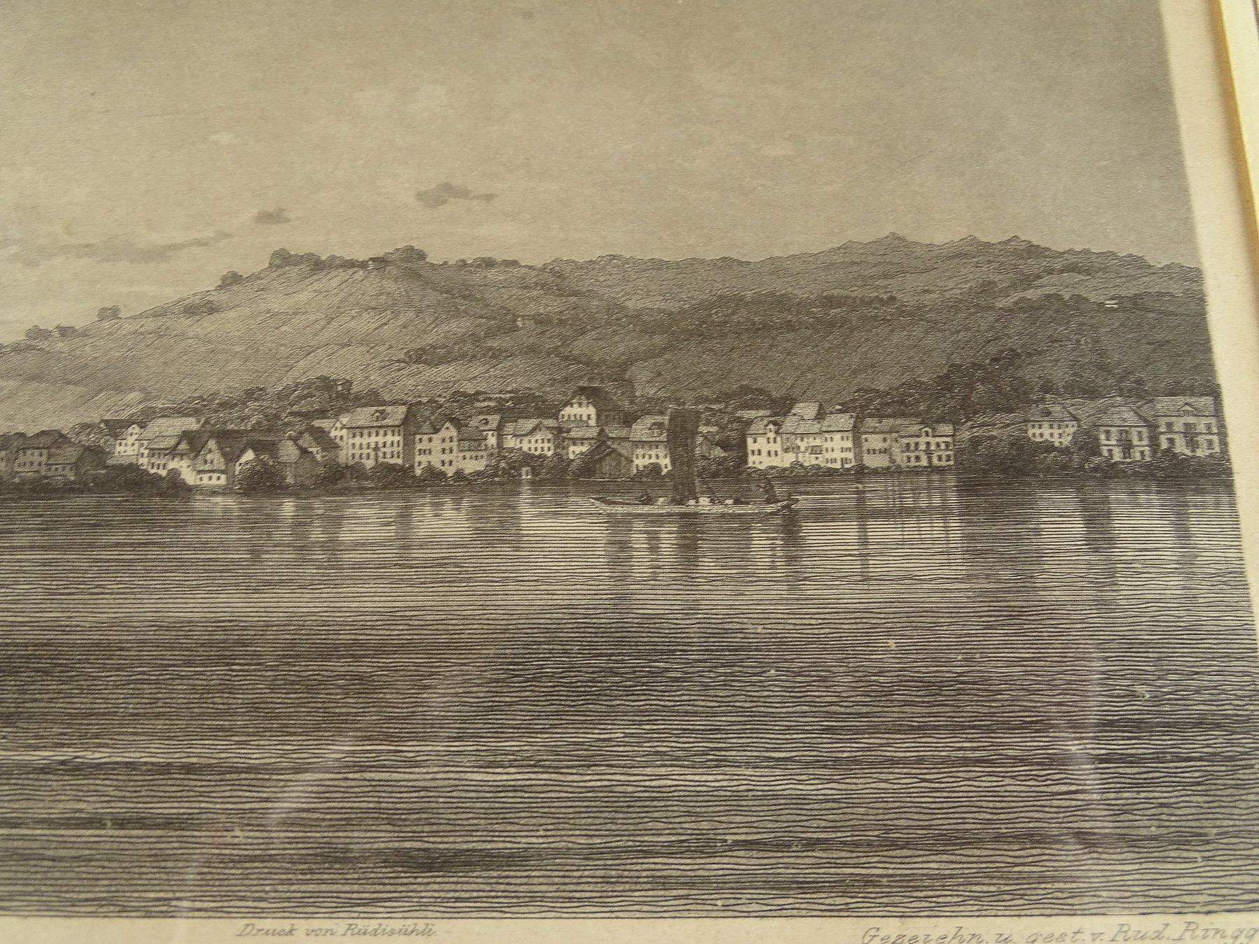 Incisioni: MEILEN, STAHLSTICH 1865 – Usato da Grüningen venduto da Kartensammler 4