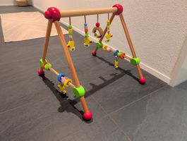 Holz-Spielbogen für Babys, Lernspielzeug, sehr guter Zustand