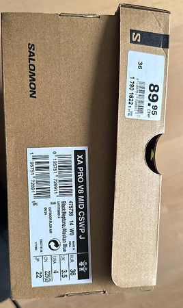 Neu Salomon Schuhe Gr 36