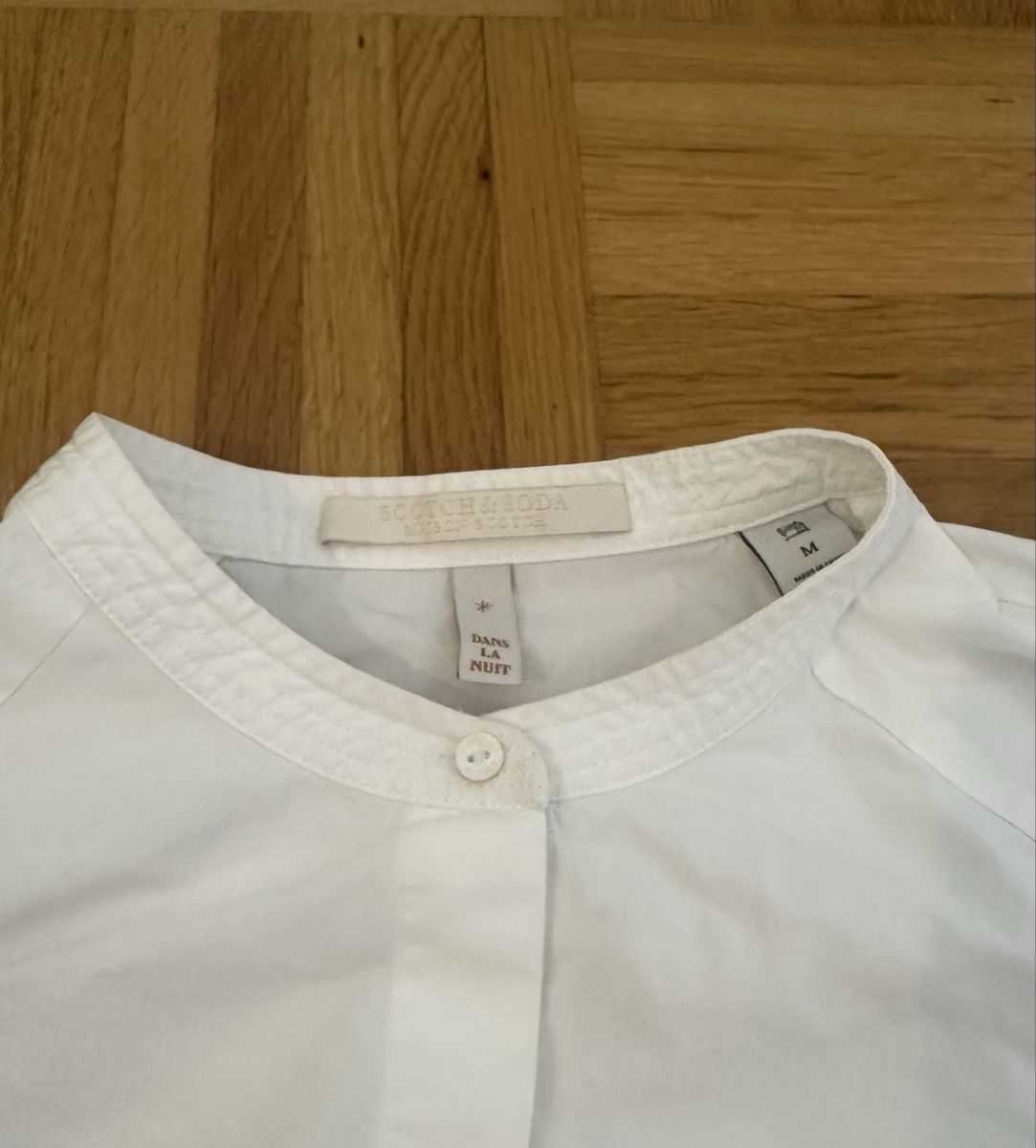 Maison Scotch Camicette: Weisse Bluse Maison Scotch & Soda Gr. M Baumwolle – Usato da Zürich venduto da alex124 2