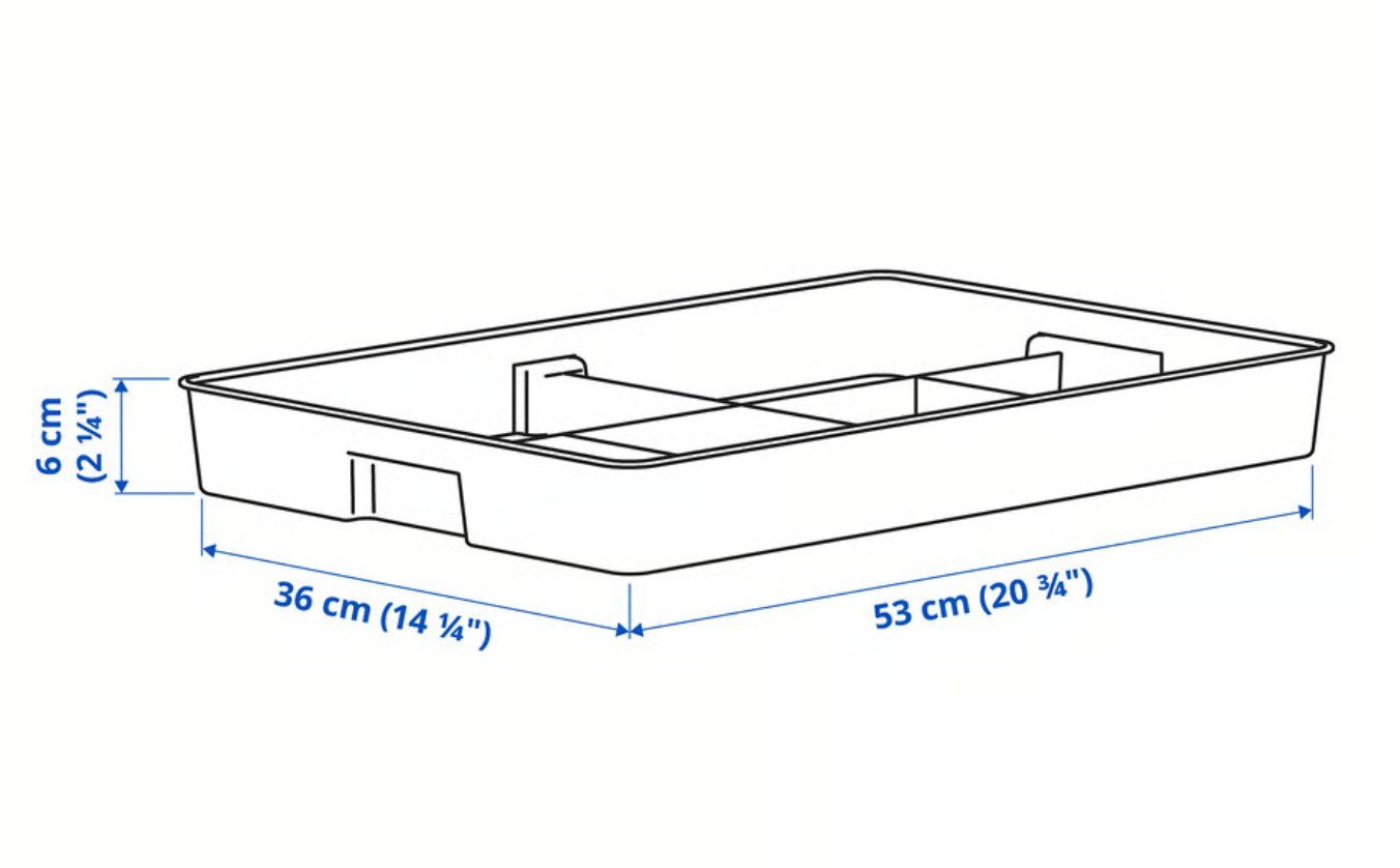 Transportkisten: IKEA KUGGIS Sortiereinsatz mit 8 Fächern, 2 Stk., neuwertig! – Gebraucht aus Zürich von Klimbim87 3