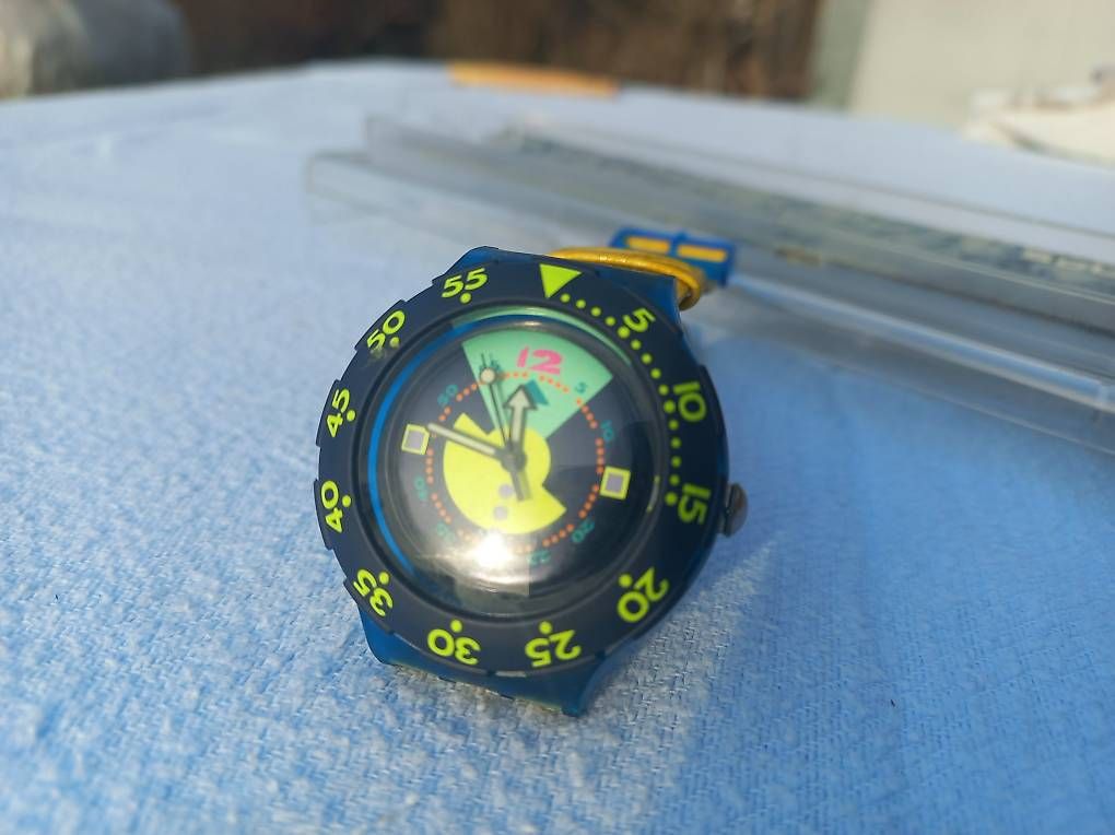 Uhren: Swatch Scuba 200 / zirka 1993 – Gebraucht aus Frauenkappelen von Chruetzhubel 3