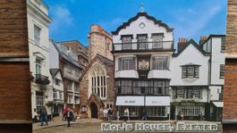 Ansichtskarte Mol's house Exeter