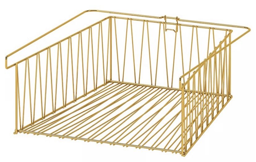 Ikea Altro per la casa: KALLAX Drahtkorb, messingfarben, 40x33 cm – Nuovo (secondo la descrizione) da St. Gallen venduto da sid_vr7x 1