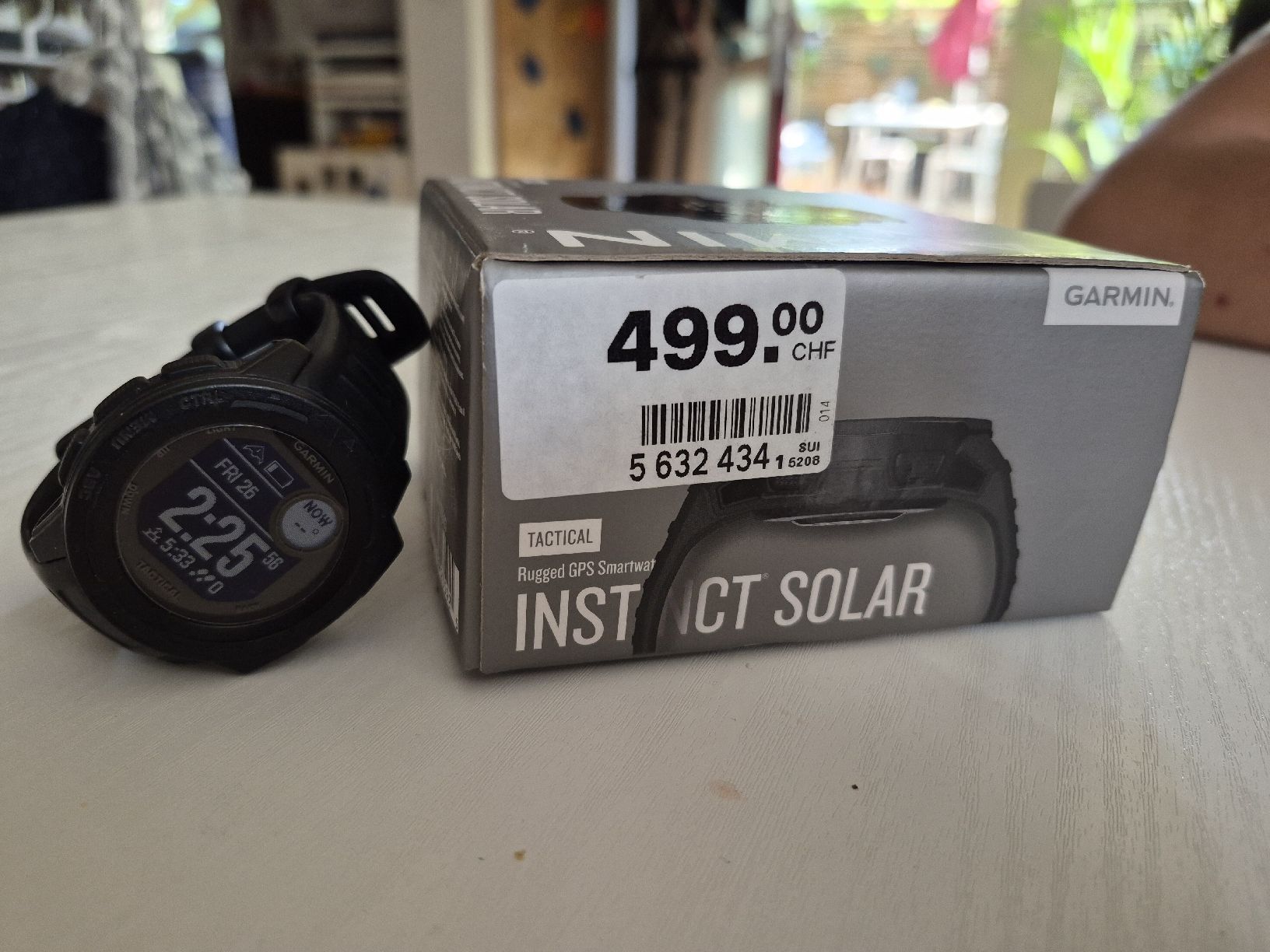 Garmin Smartwatch: Garmin Instinct Solar Tactical Smartwatch Black – D'occasion à Basel par Jaby999 8