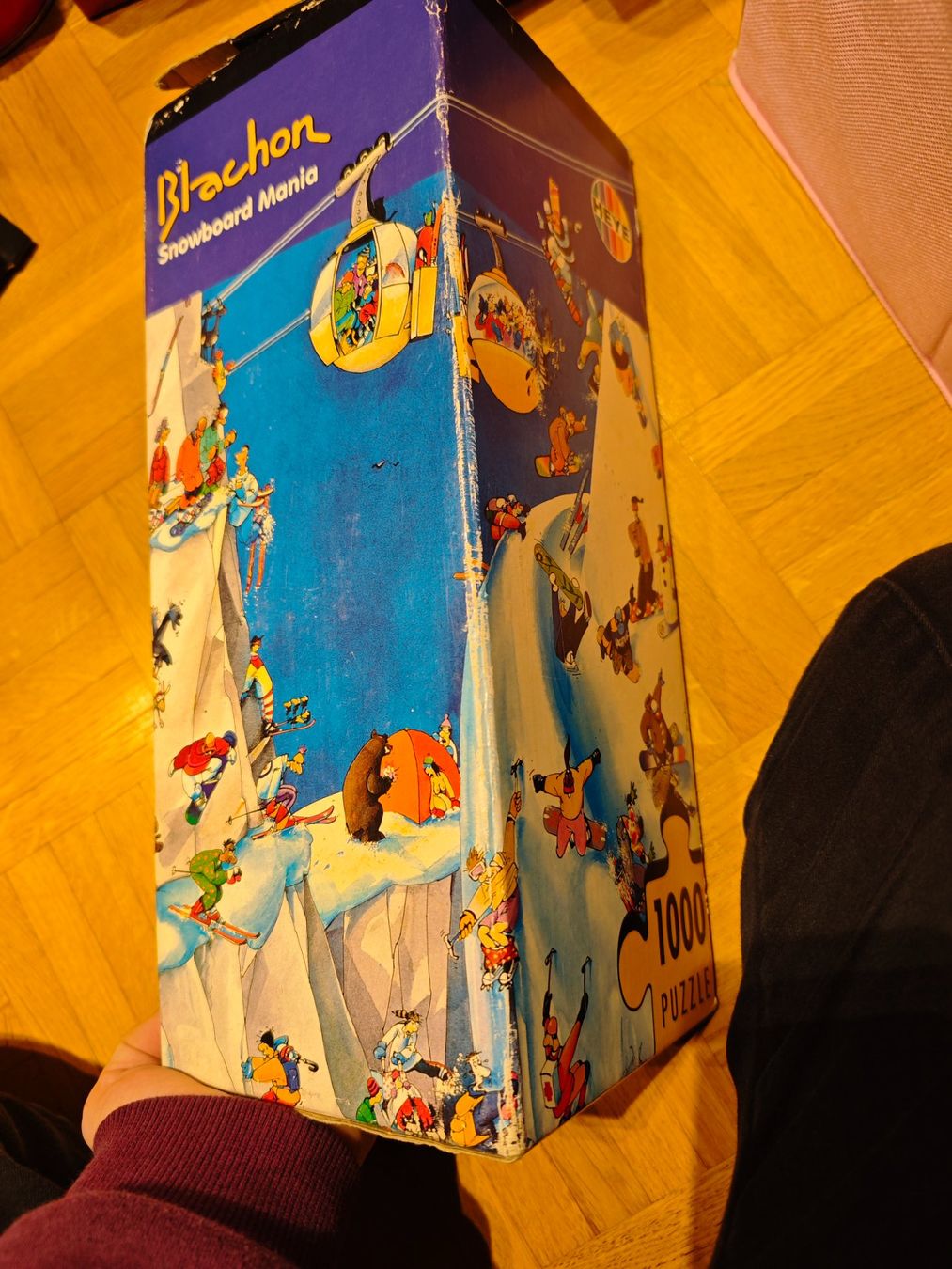 Heye Puzzle: Puzzle - Snowboard Mania, 1000 Teile – Usato da Aesch BL venduto da desi1991 1