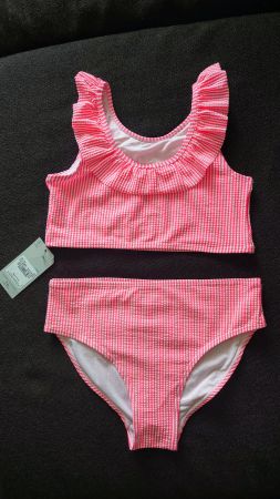 Maillot de bain fille 11/12 ans neuf étiquetté rose