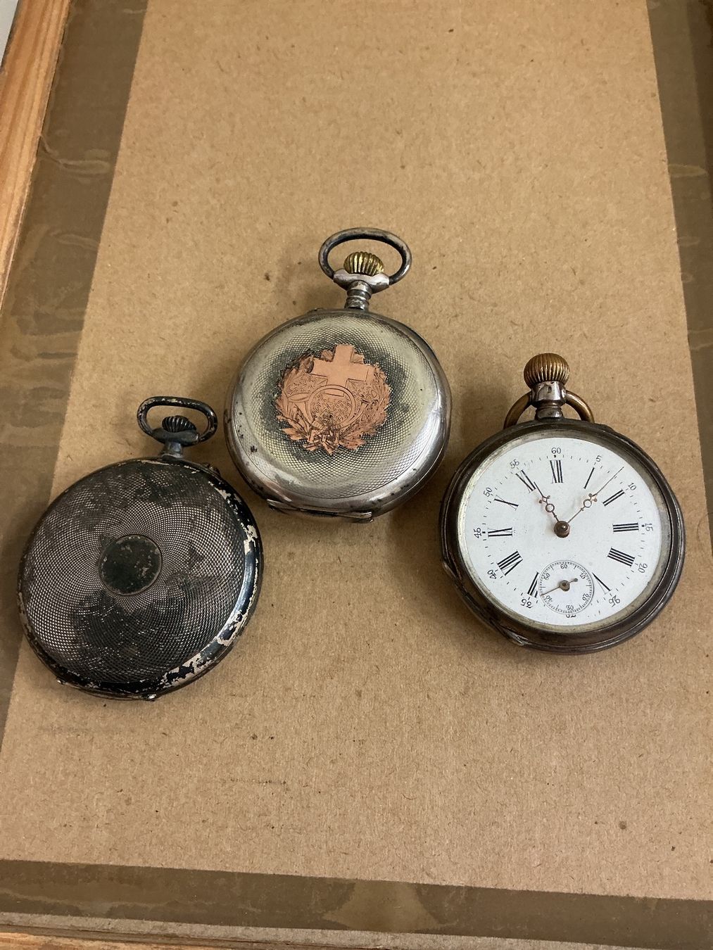 Orologi: 3 Silber Taschenuhren – Usato da Bern venduto da vielerart 5