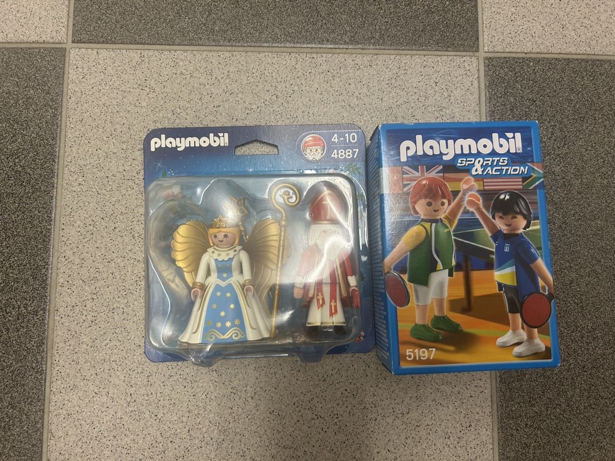 Playmobil Giocattoli: 2 neue Playmobil Set – Nuovo e nell'imballaggio originale da Wohlen b. Bern venduto da Beppe99