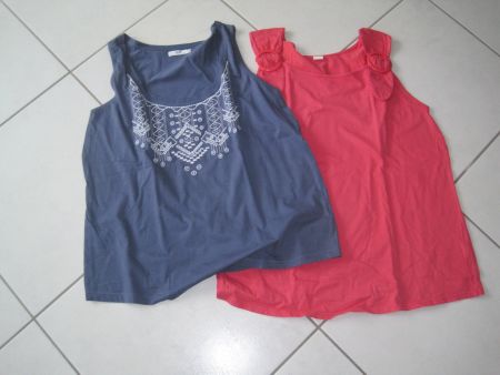 2 T-Shirt Gr. 48- 50