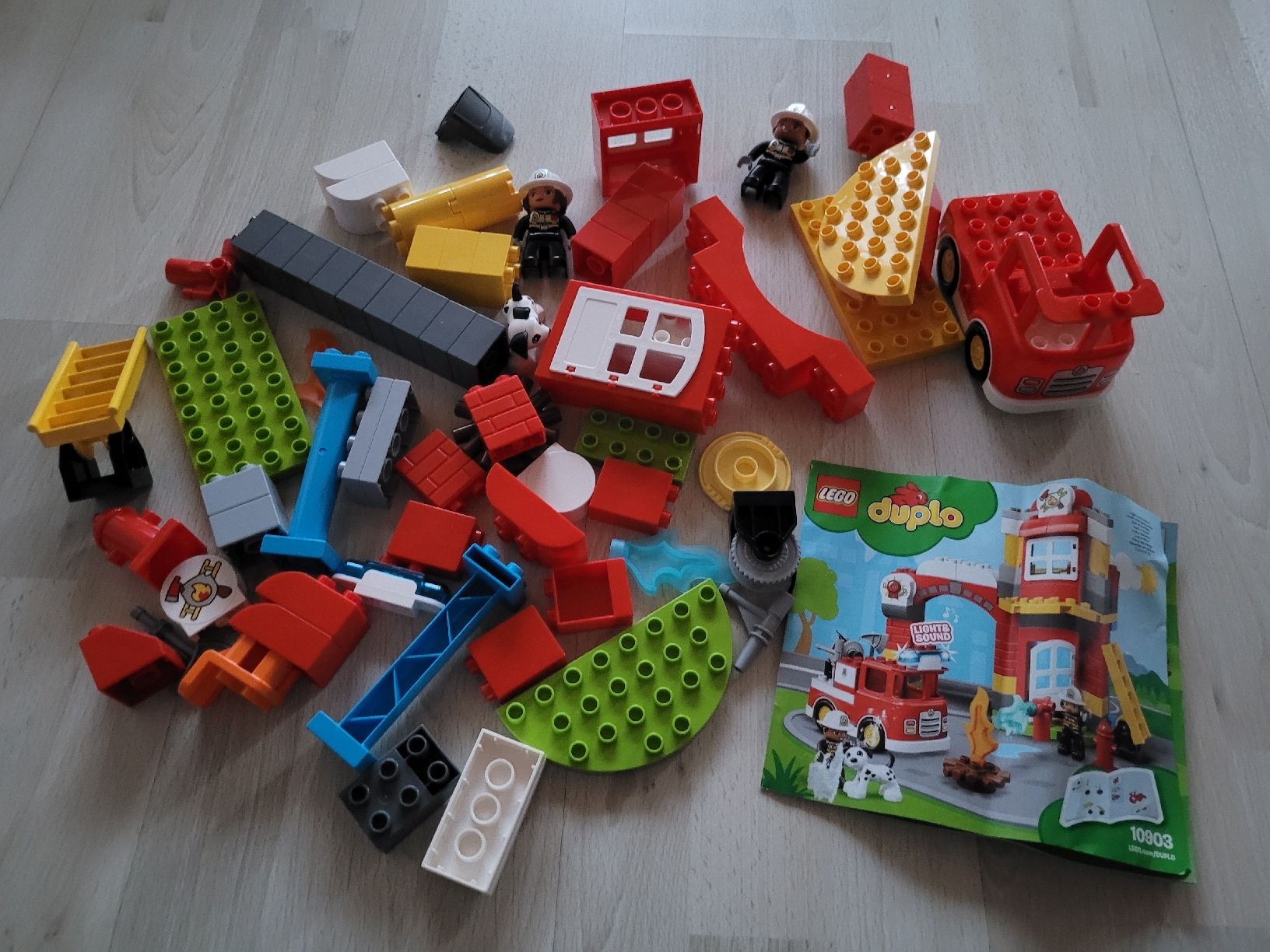 Giocattoli: Duplo Feuerwehr neu! – Nuovo (secondo la descrizione) da Perlen venduto da Safari_23