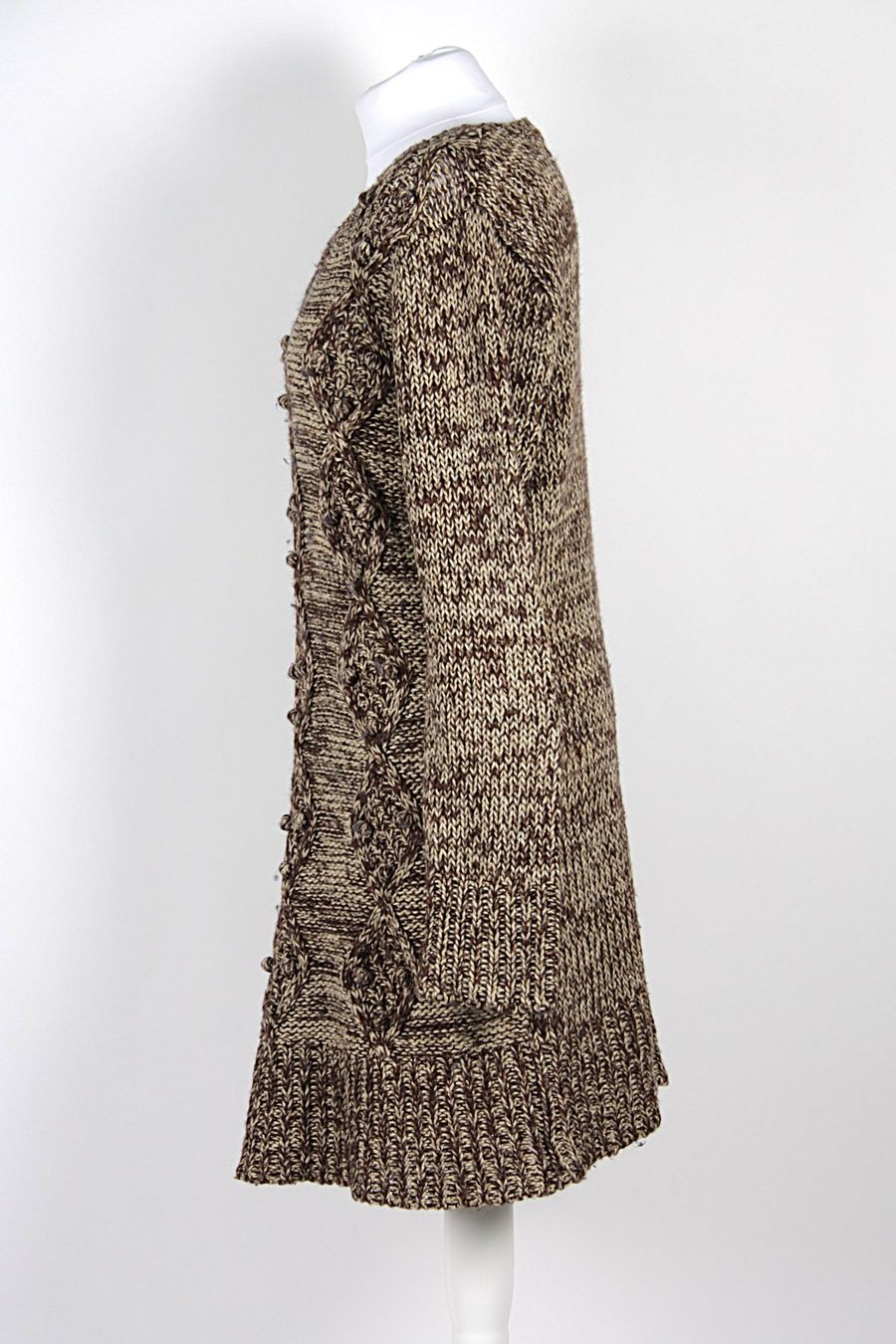 Kleider: CARLING braun/beige Strickpullover XL – Gebraucht aus Zollikofen von Restwert_Zollikofen 1