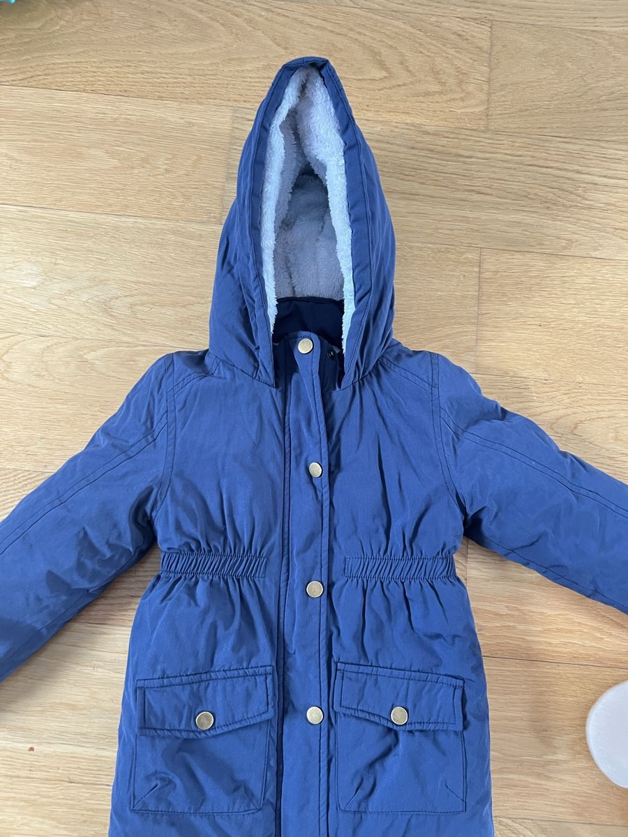Vestes & Manteaux: Dirkje warme Jacke Blau Gr. 92/98 – D'occasion à Zollikerberg par Huglina 3