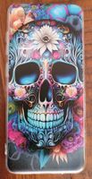 Samsung S205G Bunte Totenkopf Hülle *zug Tabeas Delphintraum