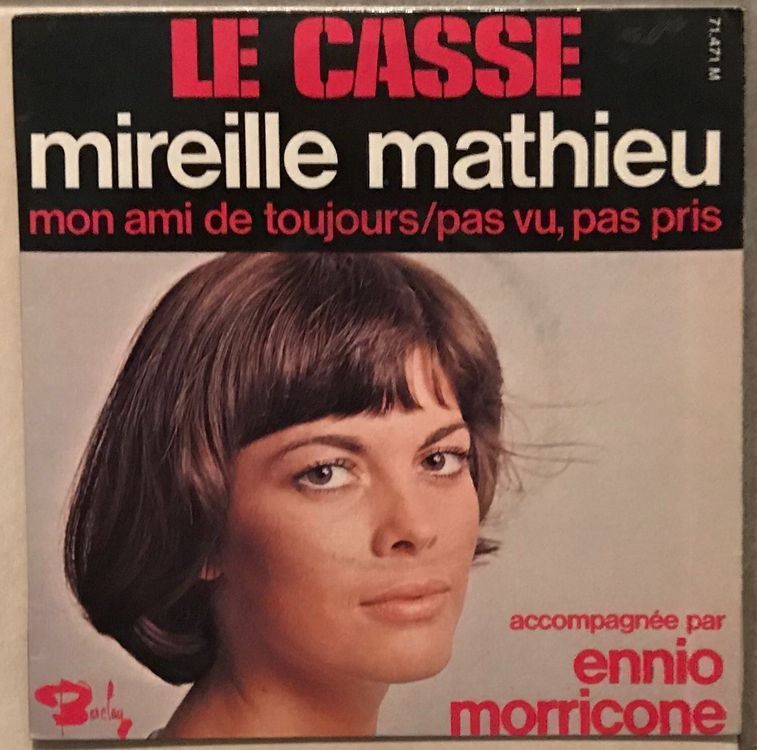 B.O. DU FILM LE CASSE - ENNIO MORRICONE/ MIREILLE MATHIEU | Kaufen Auf ...