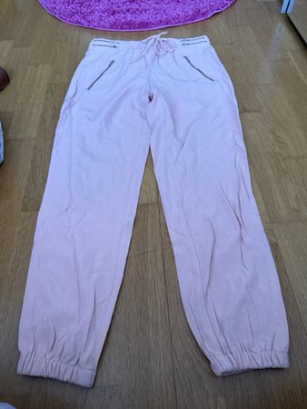 Leichte Sommerhose, Gr. 38, Rosa, Angenehm zu tragen!