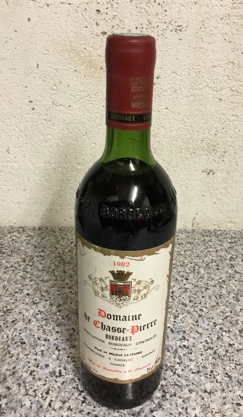 Vino: Domaine de Chasse-Pierre 1982 – Nuovo (secondo la descrizione) da Rüschlikon venduto da succes08 3