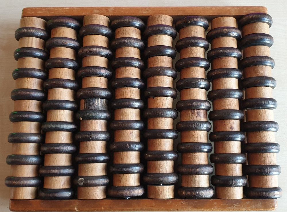 Holz-Fußmassagerolle Von KAMIUSORE - 10 Rollen, Handlich, Zur Entspannung & Durchblutungsförderung