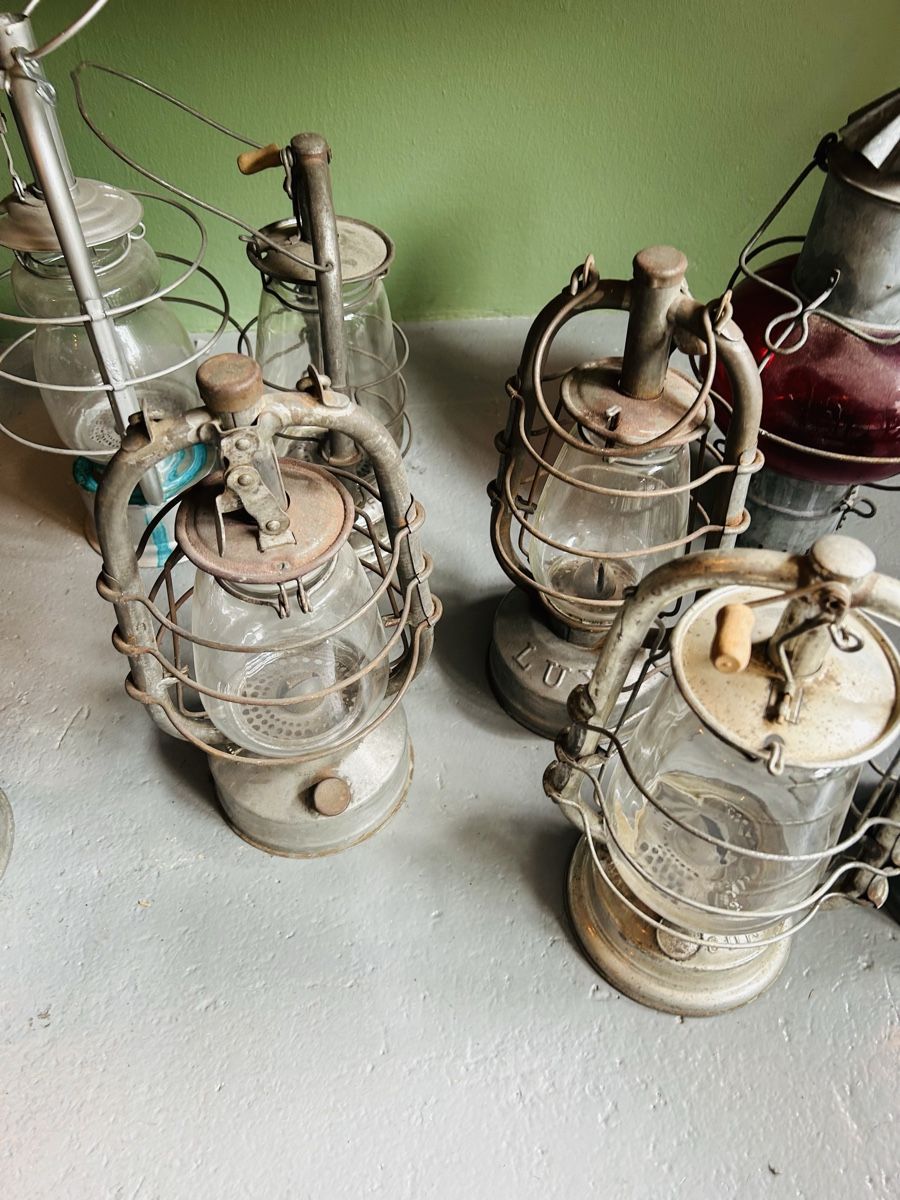 Lampade: Set Vintage Öl Lampen ,  – Usato da Zürich venduto da KuduKing 3