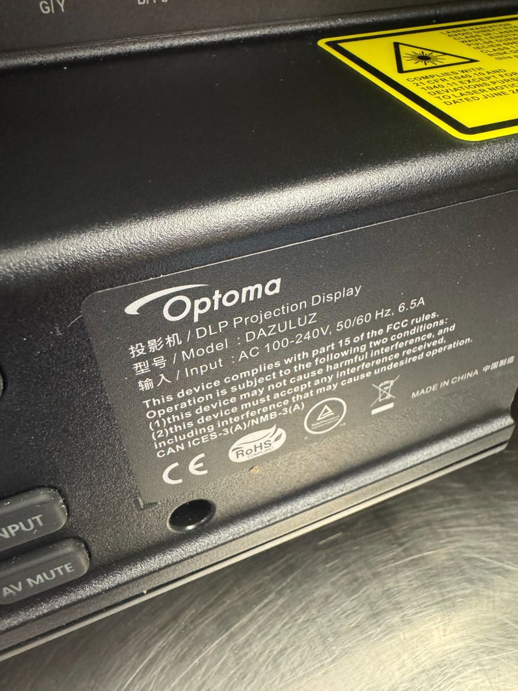 Proiettori: Optoma ZU650 – Usato da Salgesch venduto da jer_7pff 3