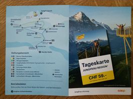 Tageskarte Jungfrau Region ab 59 Franken bis zu 4 Tickets