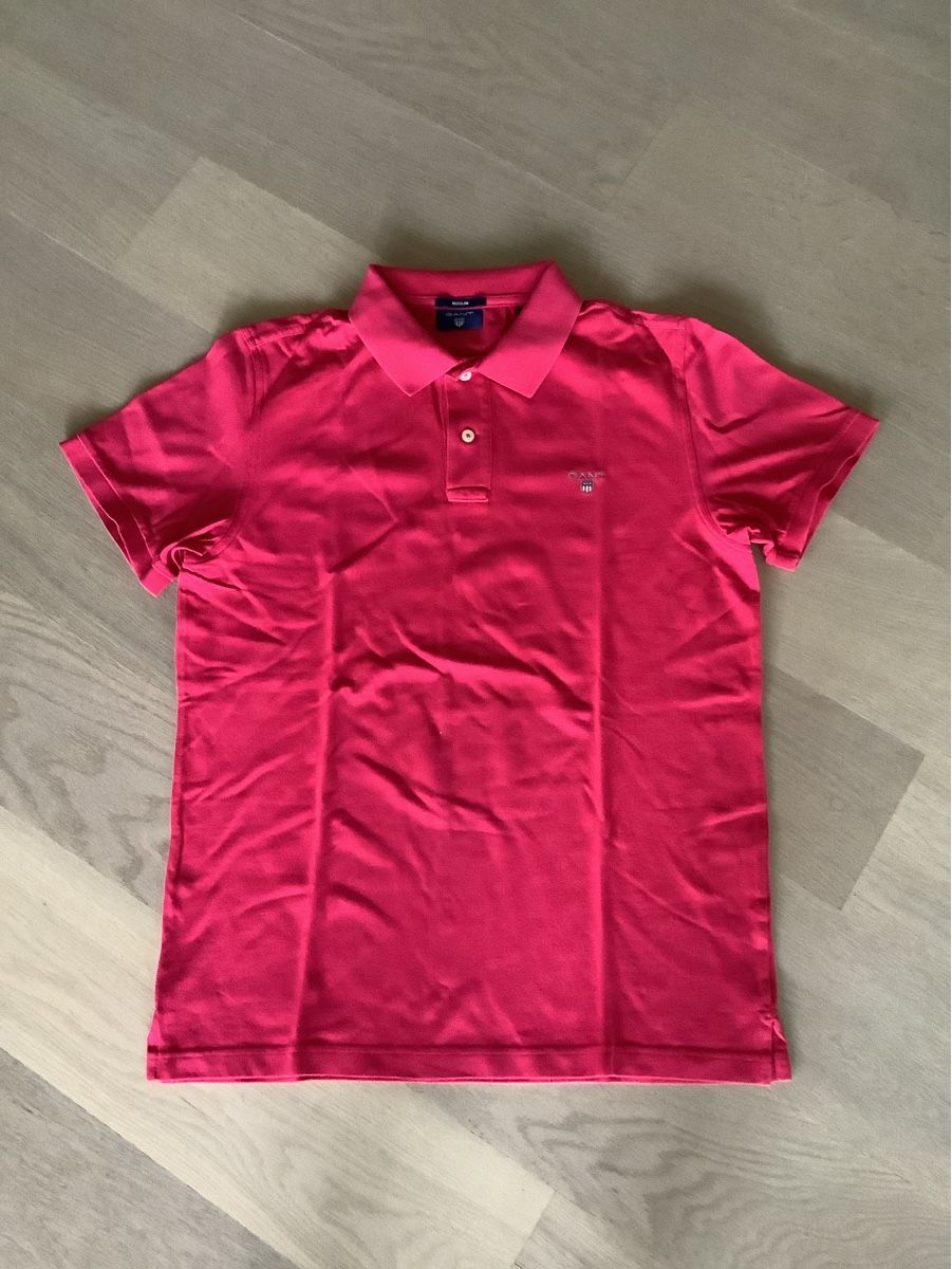 Gant Magliette Polo: Poloshirt, Gant, Gr. M, cyclam – Nuovo (secondo la descrizione) da Cham venduto da capalari