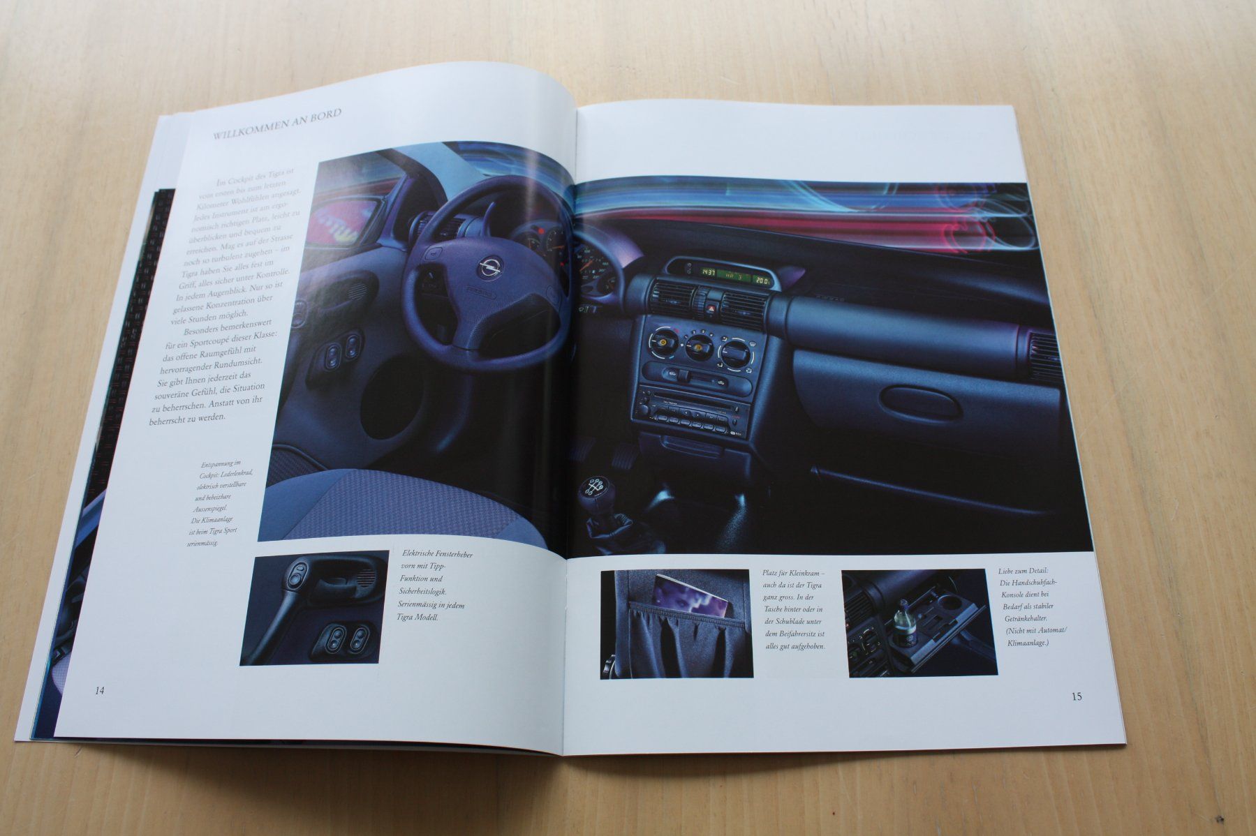 Opel Documenti: Opel Tigra Prospekt 7/1999 – Usato da Wikon venduto da erwin400 4
