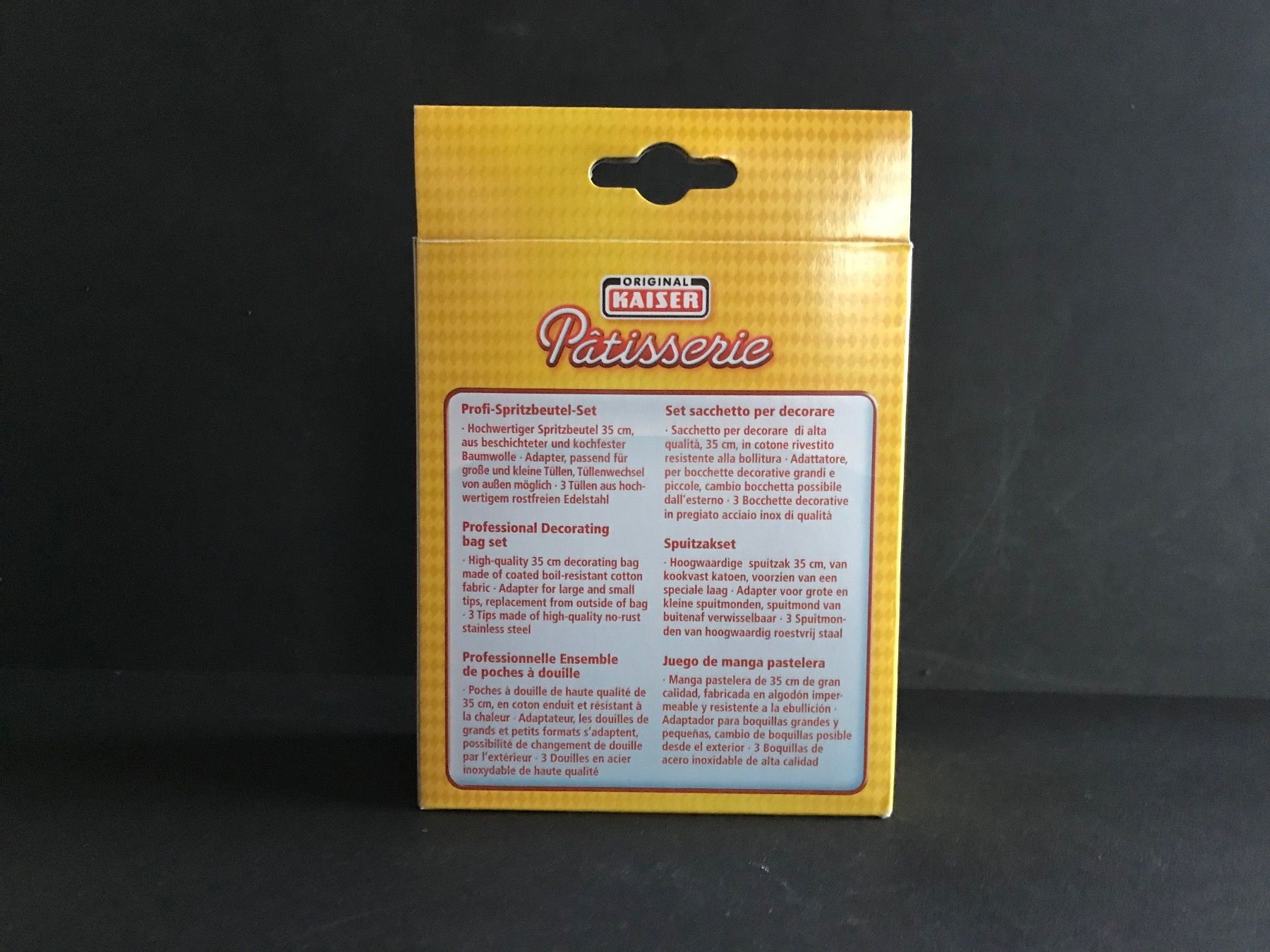 Küchengeräte: Spritzbeutel Profi Set KAISER Beutel, Adapter, 3 Tüllen – Neu und originalverpackt aus Däniken SO von allerlei54 2