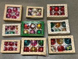 Weihnachtskugeln bunt gemischt gebraucht, Deko Weihnachten 1
