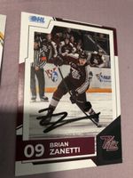 Brian Zanetti HC Lugano SCL Tiger Hockey Card