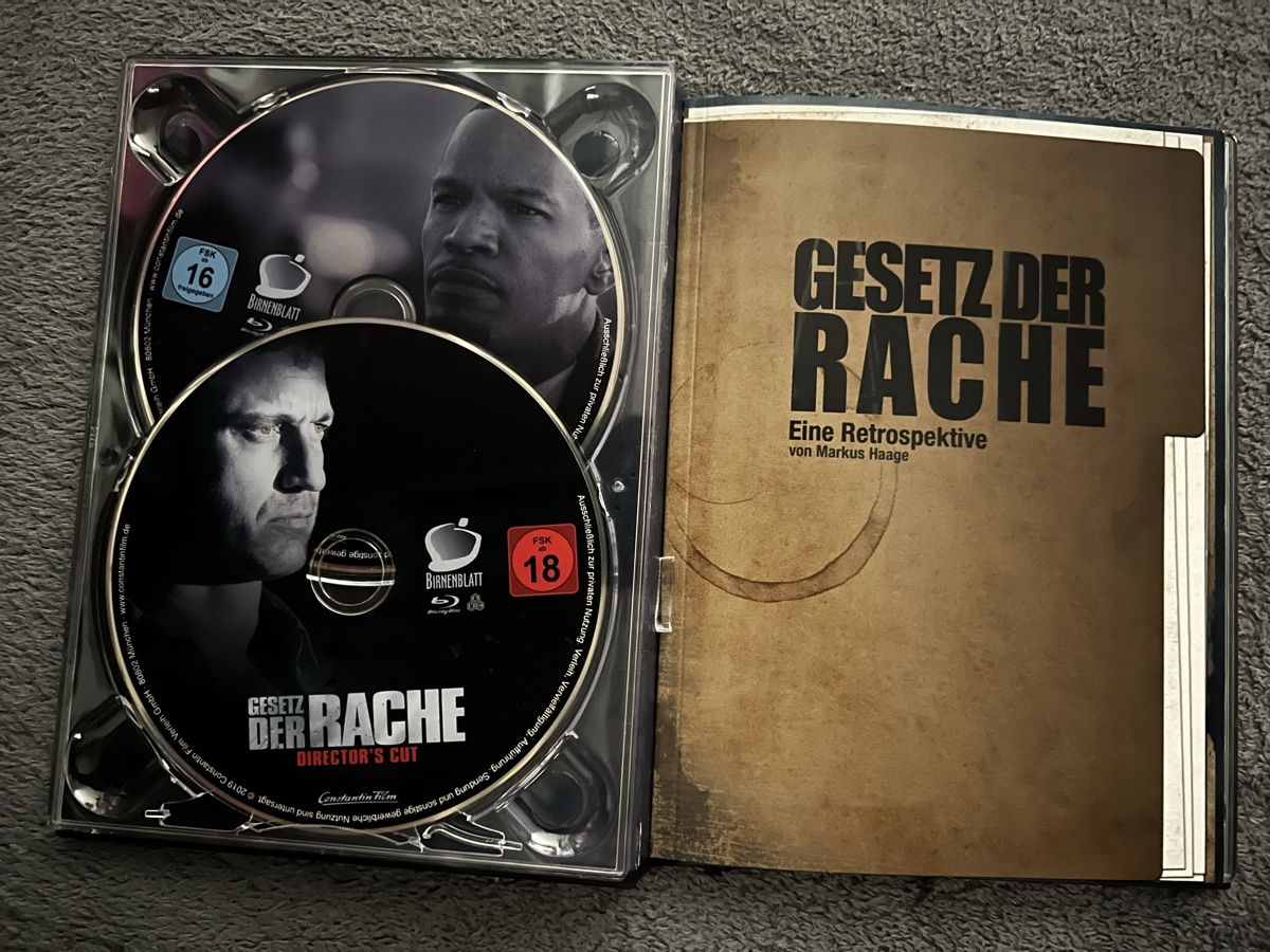 Tutti i DVDs: Gesetz der Rache 4 Disc Mediabook Birnenblatt – Nuovo (secondo la descrizione) da Buckten venduto da Dominoluna 2