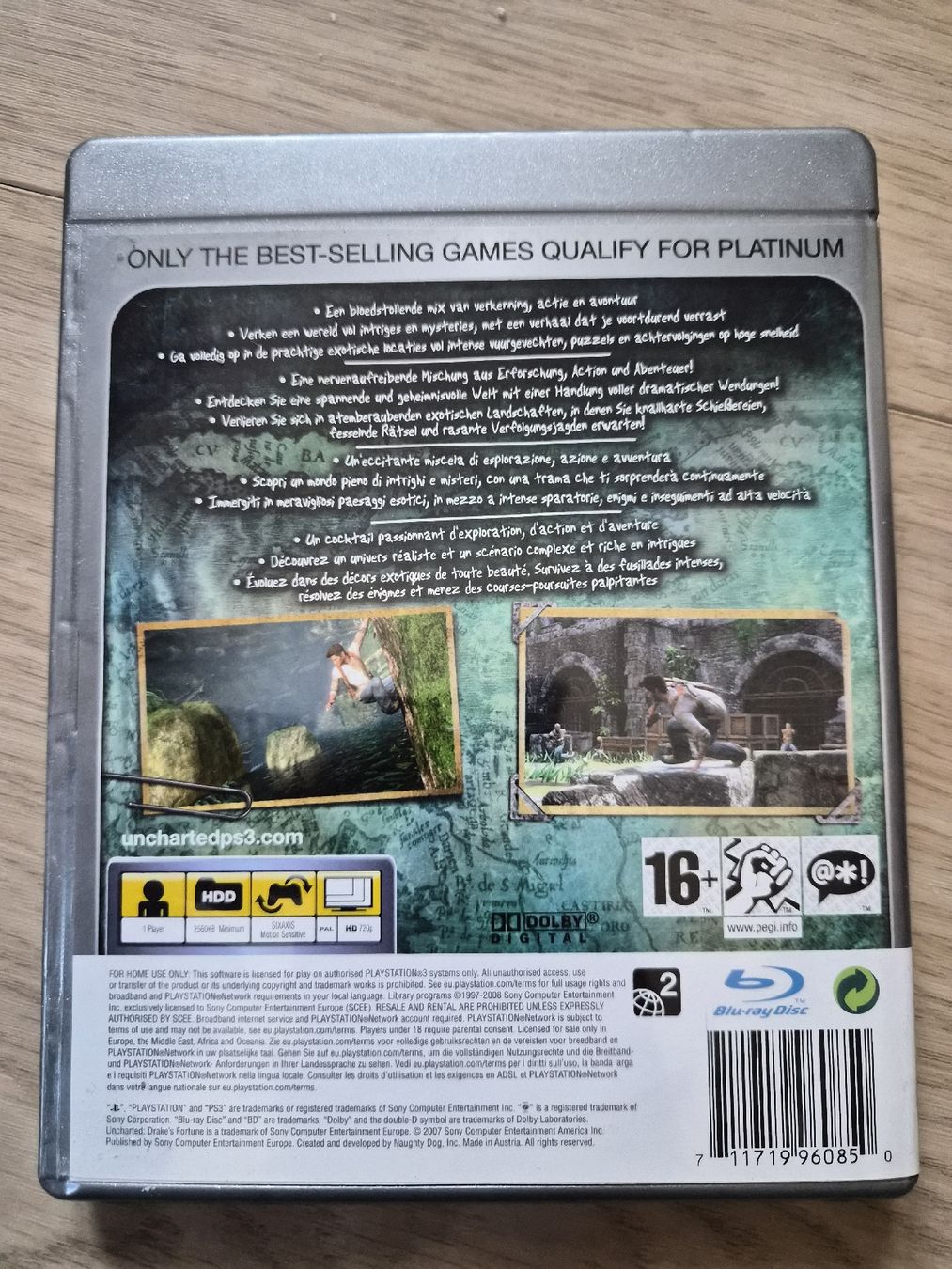 Sony Giochi: Uncharted Drake's Fortune PS3 Platinum - – Usato da La Joux FR venduto da car_ck96 2