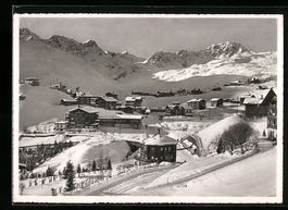 Inner-Arosa, Hotel Brüggli aus der Voge