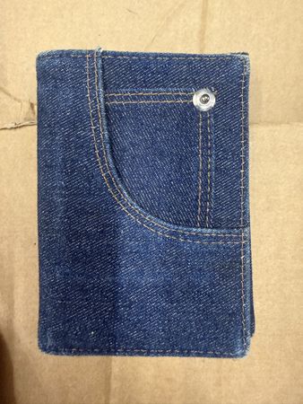 Portemonnaie Jeans Raiffeisen Fächer guter Zustand