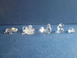 SWAROVSKI * 5  Figuren NEU * ohne OVP