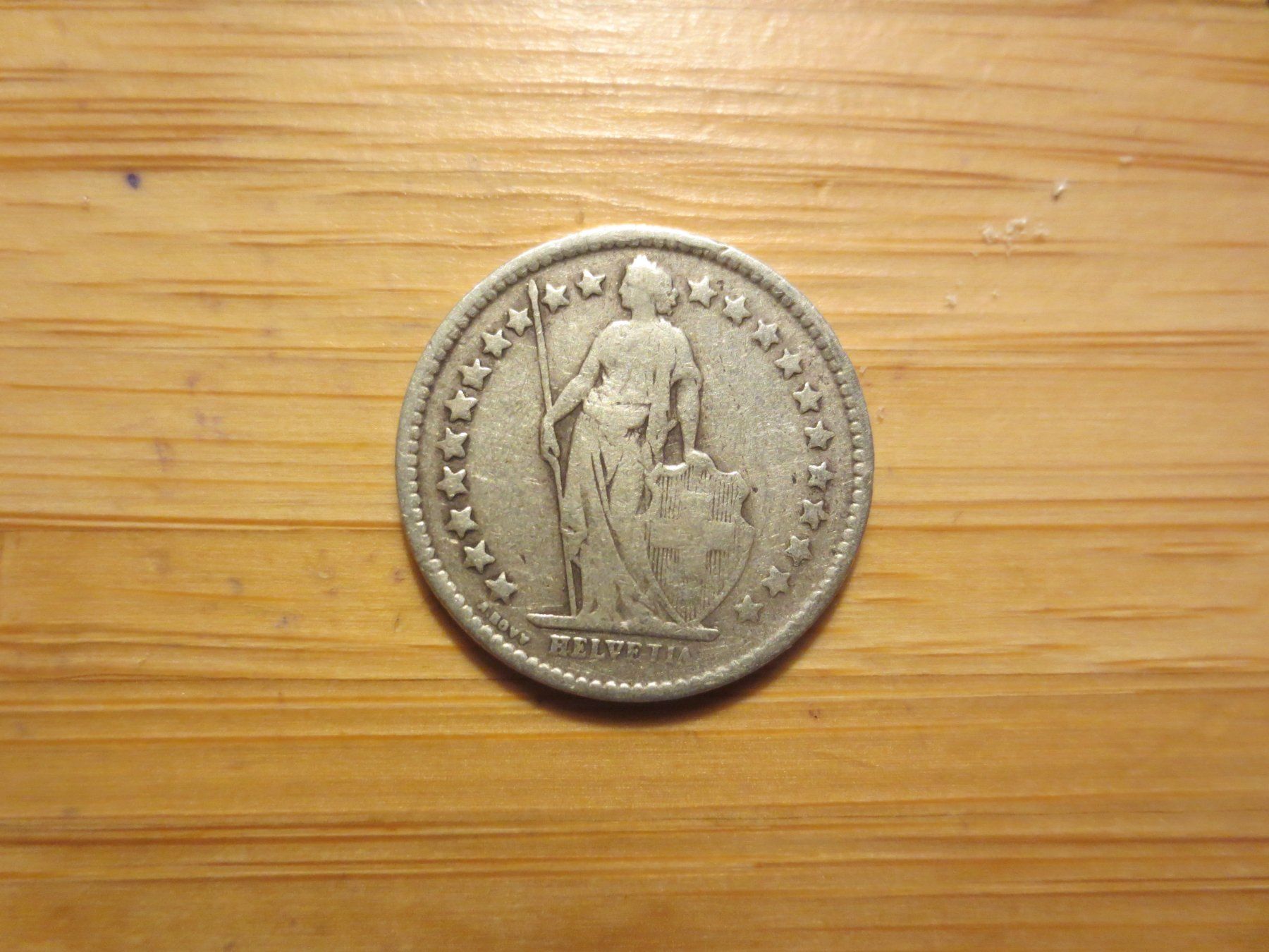 Tutti le monete: Schweizer Münze 1921 / Silber – Usato da Weier im Emmental venduto da waefler03 1