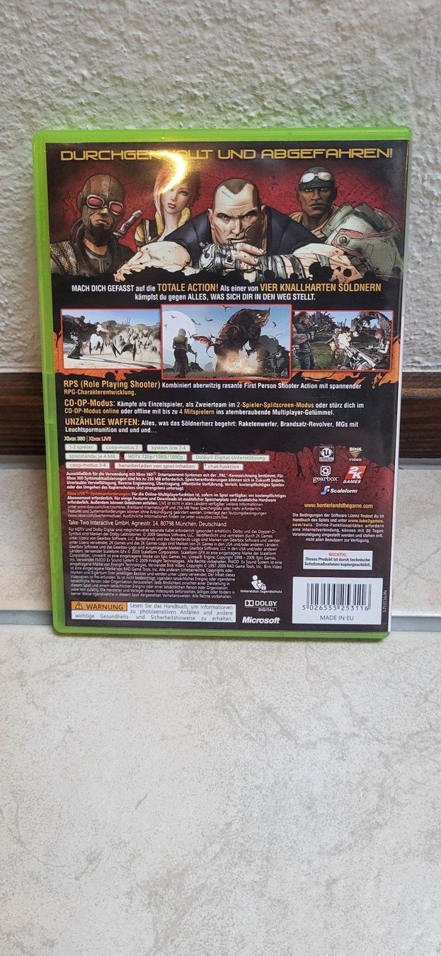 Microsoft Giochi: Xbox 360 – Borderlands – Usato da Münsingen venduto da Heroism2010 1