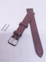 Bracelet de montre en cuir de veau souple 16 mm