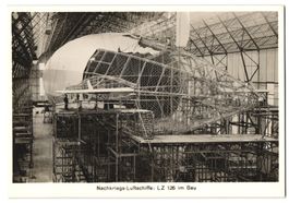 Fotografie Nachkriegs-Luftschiff Zeppeli