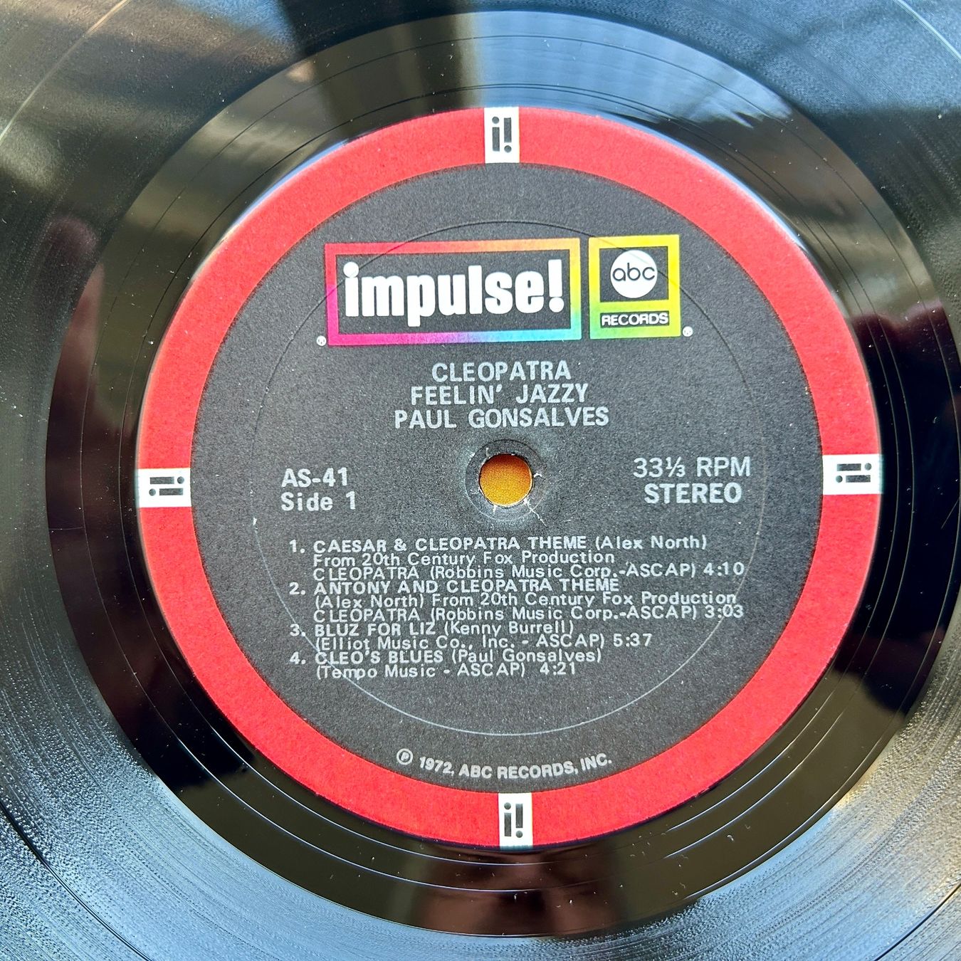 Dischi in vinile: Paul Gonsalves  Cleopatra Feelin' LP – Usato da Lausanne venduto da Pask1 3