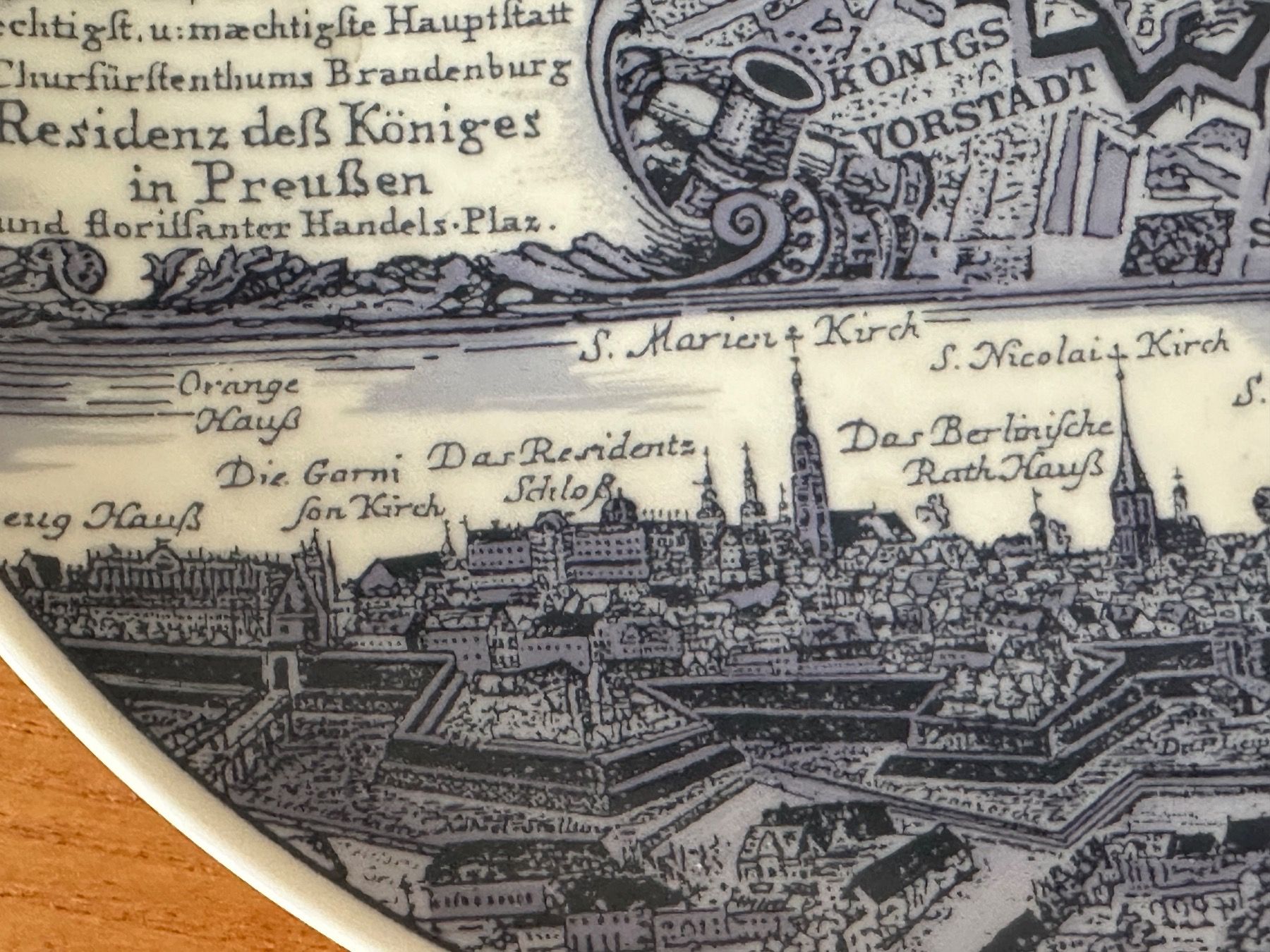 Piatti: Wandteller Berlin – Usato da Herbriggen venduto da Sehrazade 6