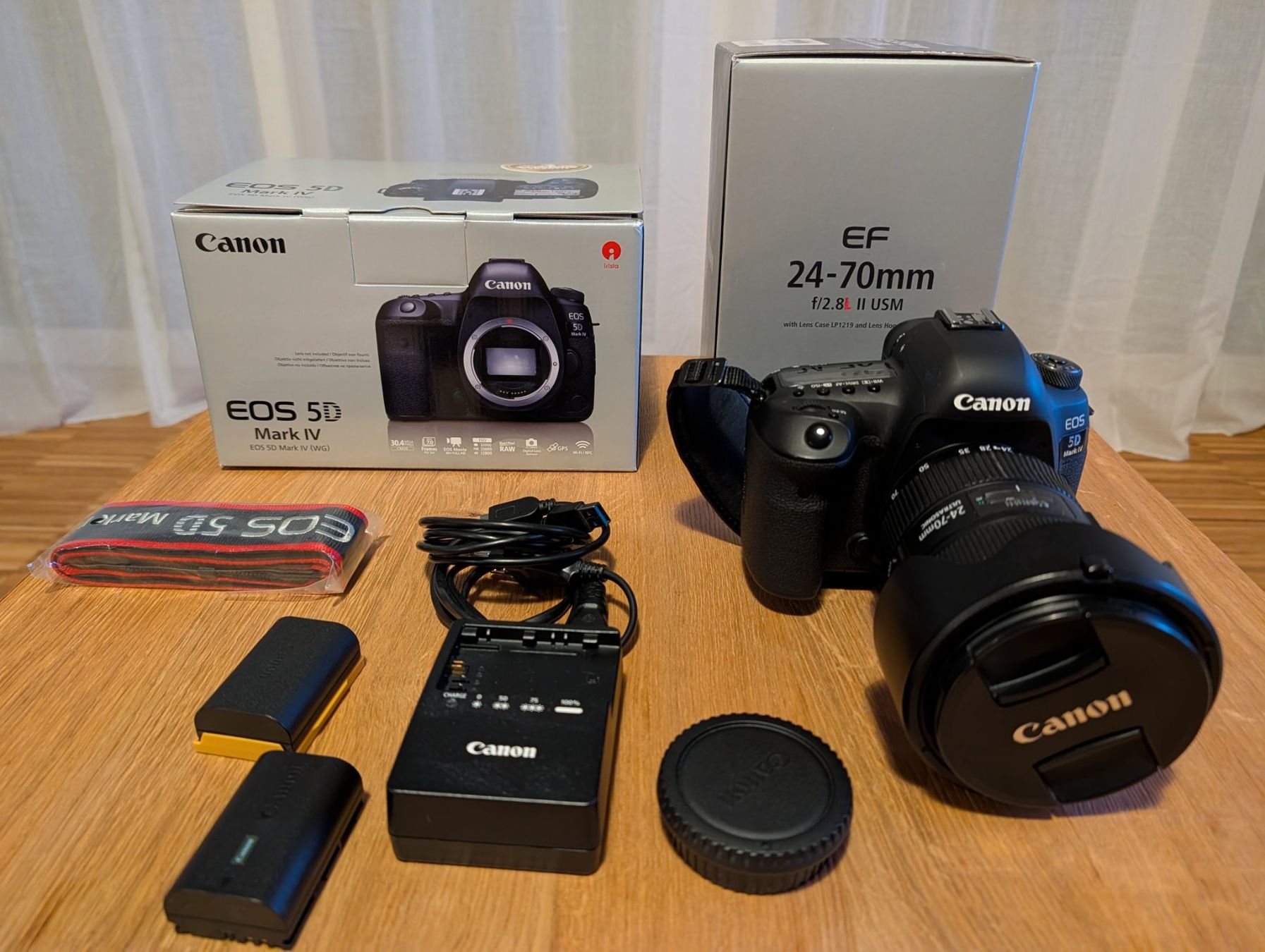 Canon EOS 5D Mark IV + Canon EF 24-70 mm f/2.8L II USM (Gebraucht) in ...