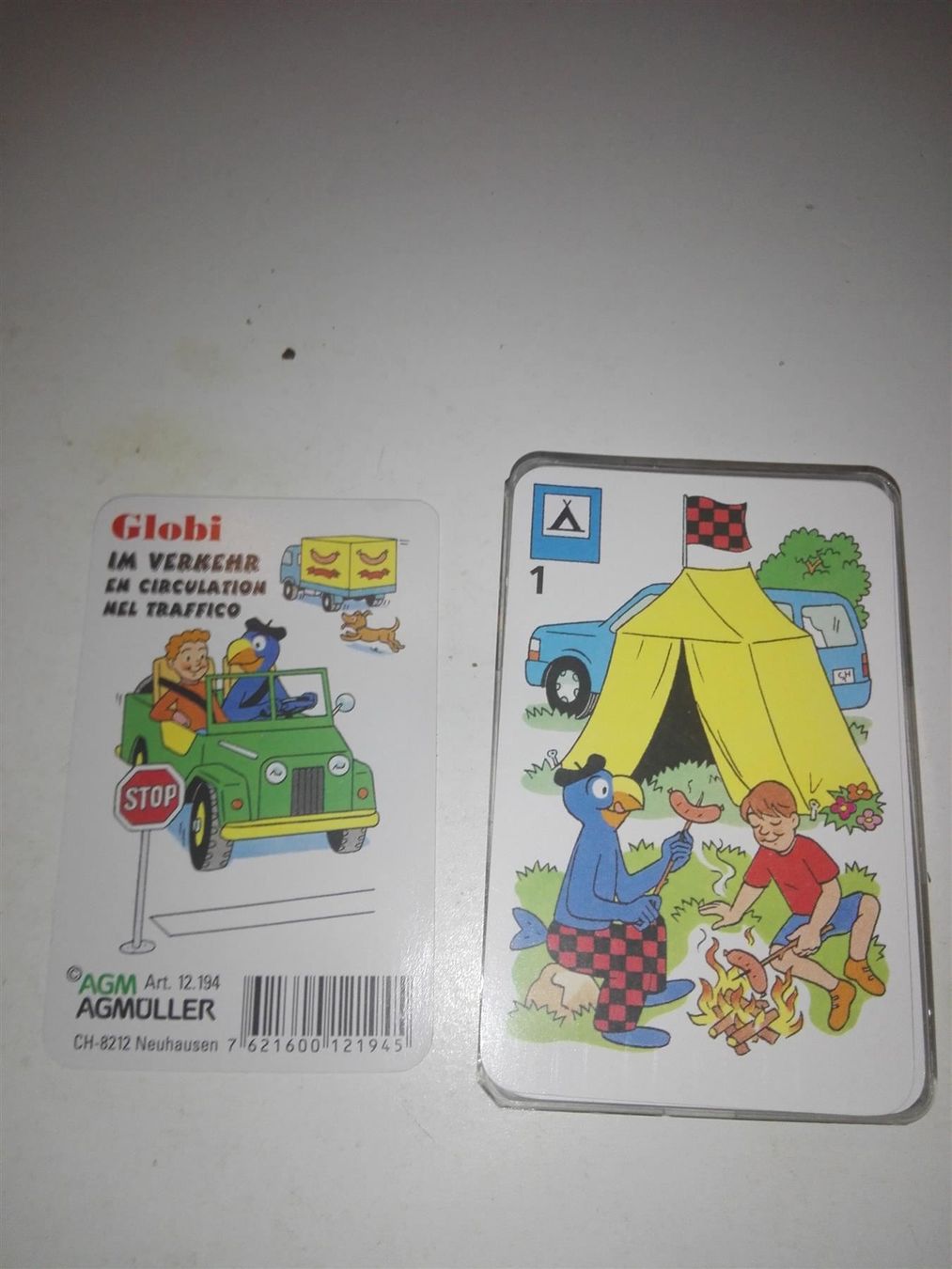 Spiele: Globi im Verkehr   (Quartett) – Gebraucht aus St.Galllen von elkaphone 2