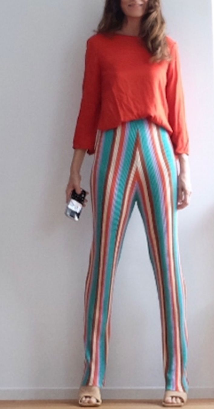 Pantaloni: SUNCOO gestreifte Hose – Usato da Jona venduto da vanessasupermarket20 1